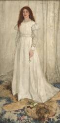 Symphonie en blanc, n°I : La fille en Blanc (James Abbott McNeill Whistler) - Muzeo.com