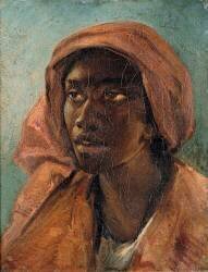 Tête de femme (Théodore Géricault) - Muzeo.com