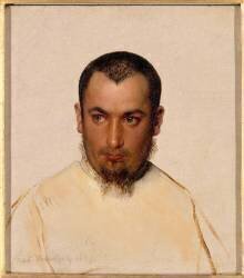 Tête de moine camaldule (Paul Delaroche) - Muzeo.com