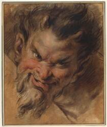 Tête de satyre (Pierre Paul Rubens) - Muzeo.com