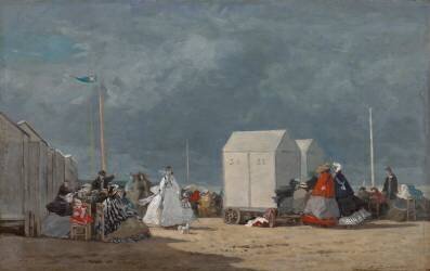 Tempête en approche (Eugène Boudin) - Muzeo.com