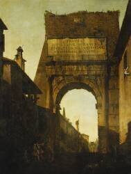 L'arc de Titus (Bernardo Bellotto) - Muzeo.com
