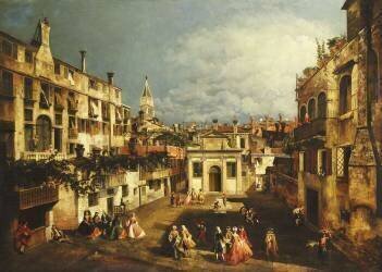 The Campo San Gallo (Michele Marieschi) - Muzeo.com