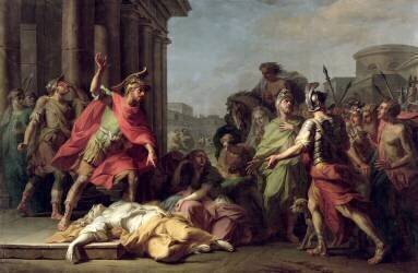 The Death of Lucretia (Jerome Preudhomme) - Muzeo.com