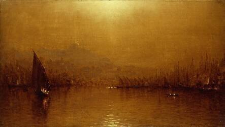 La Corne d'Or (Sanford Robinson Gifford) - Muzeo.com