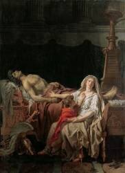 The Pain of Andromache (Jacques-Louis David) - Muzeo.com