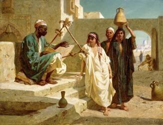 The Song of the Nubian Slave (Frederick Goodall) - Muzeo.com
