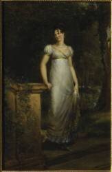 Thérèse-Mathilde-Amélie, duchesse de Mecklembourg-Strelitz, princesse de Tour et Taxis (1774-1839) (François Gérard) - Muzeo.com