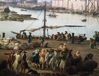 Troisième vue de Toulon (Joseph Vernet) - Muzeo.com