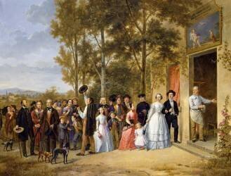 Un mariage au Coeur Volant (Ecole Française) - Muzeo.com