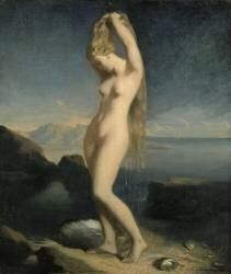 Vénus Anadyomène dite Vénus marine (Théodore Chasseriau) - Muzeo.com