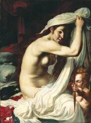 Vénus et Cupidon (Werner van den Valckert) - Muzeo.com