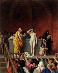 Vente d'Esclaves à Rome (Jean-Léon Gérôme) - Muzeo.com