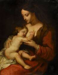 Vierge à l'enfant (Antoine van Dyck) - Muzeo.com