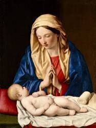 Vierge à l'Enfant (Giovanni Battista Salvi) - Muzeo.com