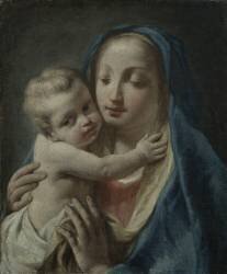 Vierge et enfant (Giuseppe Angeli) - Muzeo.com