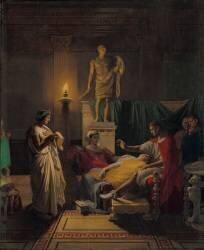 Virgile, lecture de l'Enéide (Jean-Auguste-Dominique Ingres) - Muzeo.com