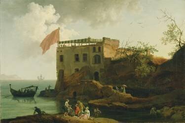 Vue de Gaiola (Pierre-Jacques Volaire) - Muzeo.com