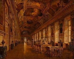 Vue de la Galerie d'Apollon au Musée du Louvre, 1894. (Victor Duval) - Muzeo.com