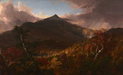 Vue de la montagne Schroon (Thomas Cole) - Muzeo.com