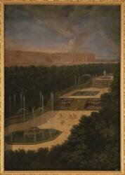 Vue du Bosquet des trois Fontaines (Jean Cotelle the Younger) - Muzeo.com