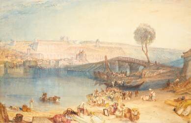 Vue du château de Saint-Germain-en-Laye (Joseph Mallord William Turner) - Muzeo.com