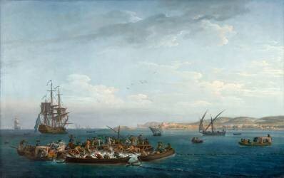 Vue du Golfe de Bandol, pêche au thon (Joseph Vernet) - Muzeo.com