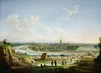 Vue générale de Paris depuis la colline de Chaillot (Seyfert) - Muzeo.com