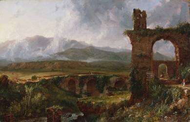 Vue près de Tivoli (Thomas Cole) - Muzeo.com