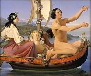 La jeunesse (Ditlev Conrad Blunck) - Muzeo.com