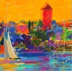 Bay of Cannes (Peter Graham) - Muzeo.com