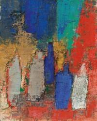 Bouteilles (Nicolas de Staël) - Muzeo.com