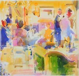 Breakfast at The Carlyle (Peter Graham) - Muzeo.com