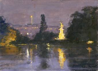 Buckingham Palace - Night (Julian Barrow) - Muzeo.com