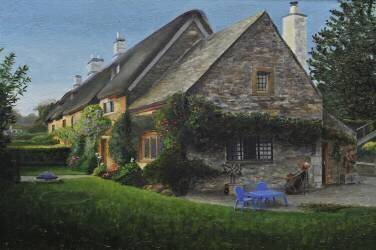 Cottage en chaume (Trevor Neal) - Muzeo.com