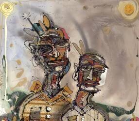 En attendant Godot (Anthony Breslin) - Muzeo.com
