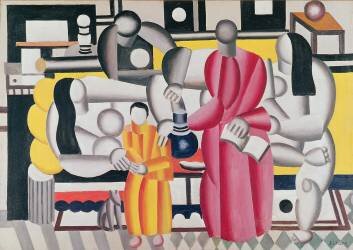 Femmes dans un intérieur (Fernand Léger) - Muzeo.com