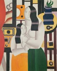 Femmes dans un intérieur (Fernand Léger) - Muzeo.com