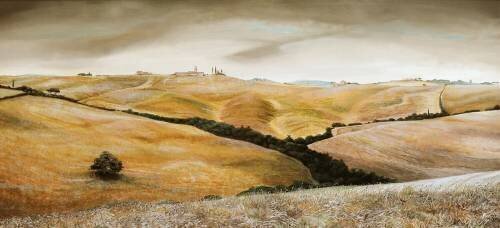 Ferme sur une colline (Trevor Neal) - Muzeo.com