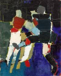 Footballeurs (Nicolas de Staël) - Muzeo.com