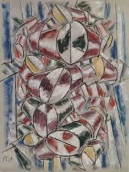 Formes contrastées (Fernand Léger) - Muzeo.com