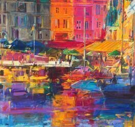 Honfleur Harbour (Peter Graham) - Muzeo.com