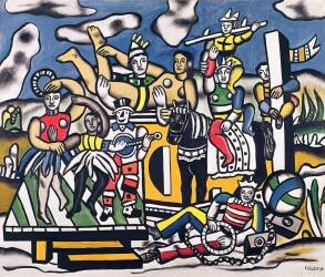 La grande parade (Fernand Léger) - Muzeo.com