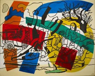 La partie de campagne (Fernand Léger) - Muzeo.com