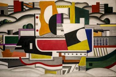 Le grand remorqueur (Fernand Léger) - Muzeo.com