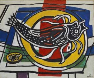 Le poisson noir (Fernand Léger) - Muzeo.com
