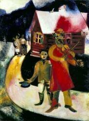 Le violoniste, 1911-1914 (Marc Chagall) - Muzeo.com