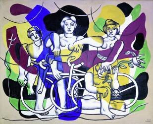 Les cyclistes (Fernand Léger) - Muzeo.com