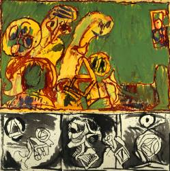 L'oeuvre au noir (Pierre Alechinsky) - Muzeo.com