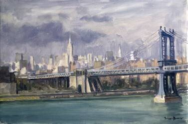 Manhattan Bridge (Julian Barrow) - Muzeo.com